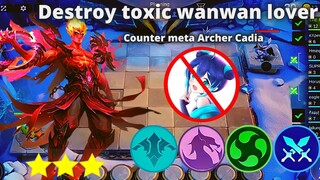 TELLING ME TO SURENDER TOXIC MAGIC CHESS PLAYERS WITH META COMBOS | MLBB MAGIC CHESS BEST SYNERGY