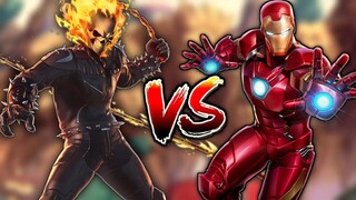 GHOST RIDER VS IRON MAN | MARVEL SUPER WAR | GHOST RIDER SKILL GUIDE