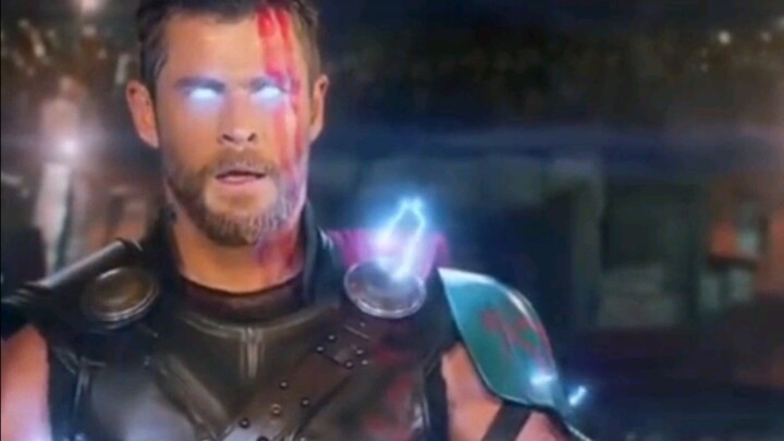 Thor vs Hulk Fight scene