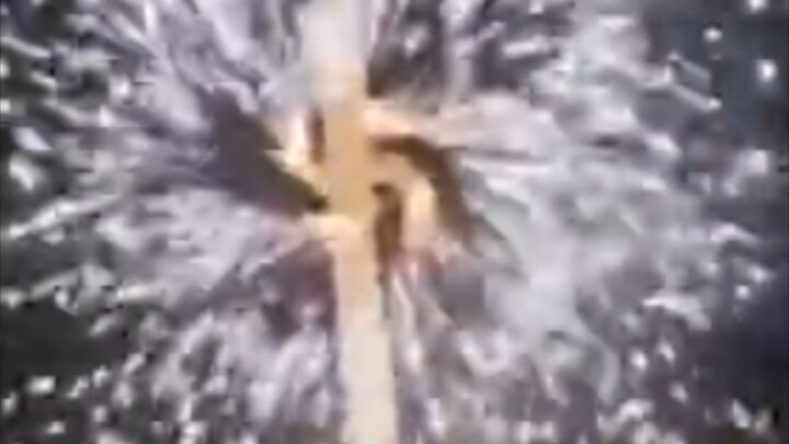 German fireworks spin faster and faster—so fast they literally teleport you straight to Poland!