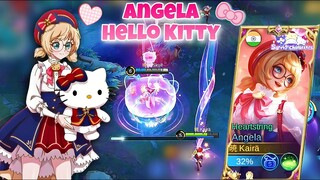 ANGELA HELLO KITTY AFTER LONG!🎀CUTE SANRIO SKIN💖