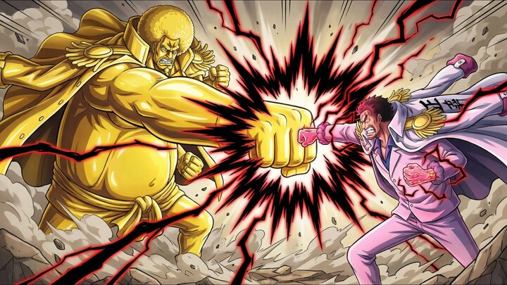 PERTARUNGAN PALING GILA! GARP VS SENGOKU! BAHKAN SENGOKU HAMPIR M4T1 - ONE PIECE