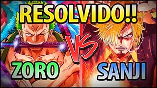 A RESPOSTA FINAL! COMO ZORO E SANJI VÃO DEFINITIR O FUTURO DE ONE PIECE! Review 1046