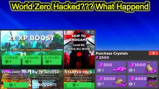 What Would You Do If Everything Costed 1 Robux In World Zero?