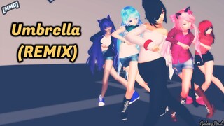 ☆ 『MMD | Aphmau』Umbrella (REMIX) (Warning early flash-5sec to 9sec) ☆ - Galaxy Dust