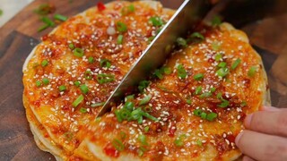 【酱香饼】听叔一句劝，用面粉做饼太费时间，你们把握不住，让叔来，叔教你们怎么偷懒