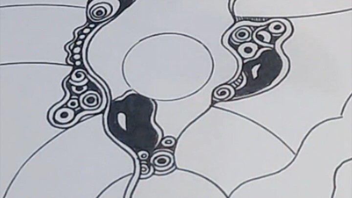 Zentangle - Mixed pattern 混合图禅绕画 #zentangle #learntodraw #creativehealing #handcrafted #禅绕画 #疗愈绘画