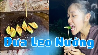 Ẩm Thực Hài Hước: Dưa Leo Nướng Siêu Cay (Grilled Stone Food)