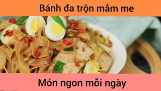 Bánh đa trộn mắm me
