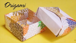 Cách làm hộp quà bằng giấy cực dễ - Cách Gấp Hộp Quà đơn giản Gấp giấy Origami -hộp bằng giấy a4