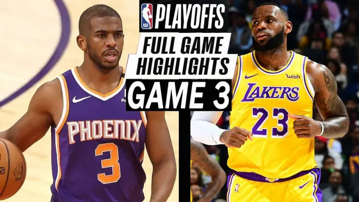 SUNS vs LAKERS Full Game 3 Highlights NBA PLAYOFFS | NBA 2K21