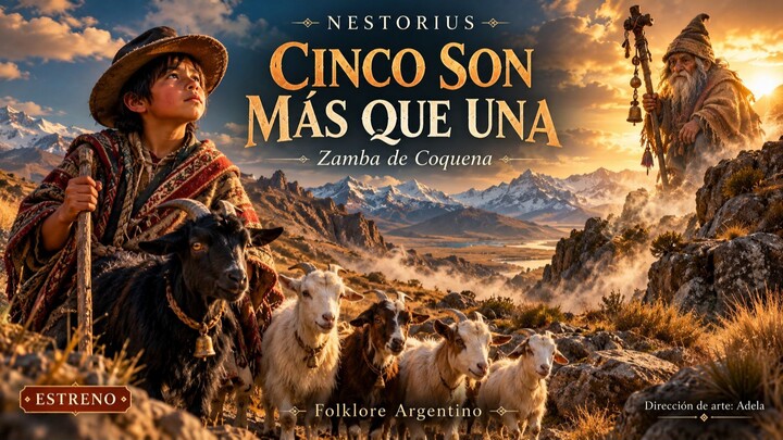 CINCO SON MAS QUE UNA - Zamba de Coquena - NESTORIUS
