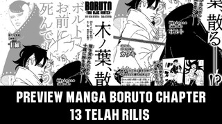 Review Manga Boruto Chapter 13 Telah Rilis di Majalah V Jump❗Ada Spoiler Tipis Tipis