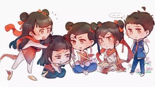 The funny daily life of two Nezha, the inhuman demon boy Nezha, hehe~