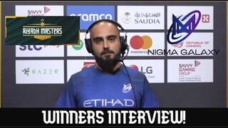 WINNERS INTERVIEW!(KUROKY) NIGMA GALAXY VS TSM RIYADH MASTERS 2022 BY GAMERS8ESPORT