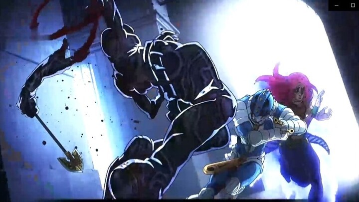 Bu Jie's stand-in was replaced by the boss and she casually cut off the arm of Silver Chariot Requie