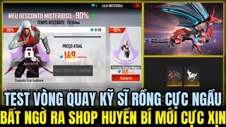 Free Fire - Bất Ngờ Garena Ra Shop Huyền Bí Mới Mở Bán Đồ Cực Chất, Cách Lấy Skin Skywing Kỹ Sĩ Rồng