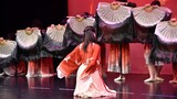 大鱼（多人长绸扇舞原创改编）+锦鲤抄❀在国外高中表演中国舞