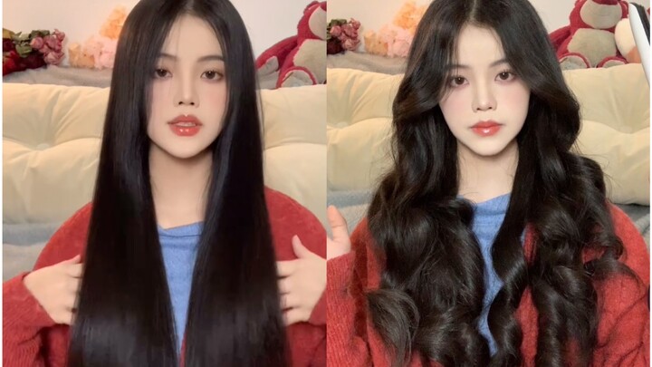 Mái tóc dài như rong biển của尹夏沫! Hướng dẫn chi tiết từng bước cực đơn giản～