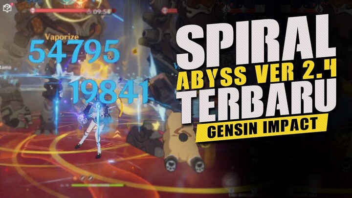 12-3 New Spirall Abyss v2.4 - Genshin Impact Indonesia