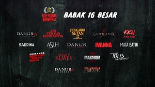 BABAK 16 BESAR PIALA CINE CRIB: EDISI FILM HOROR INDONESIA TERLARIS!!!