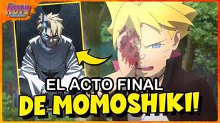 ¡SE CUMPLE la PROFECÍA de MOMOSHIKI! Boruto lo pierde todo! | boruto manga 79