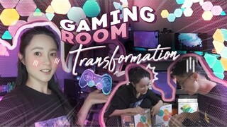 Vlog#99 CHUYỂN NHÀ MỚI SET UP GAMING ROOM - RGB gaming room transformation