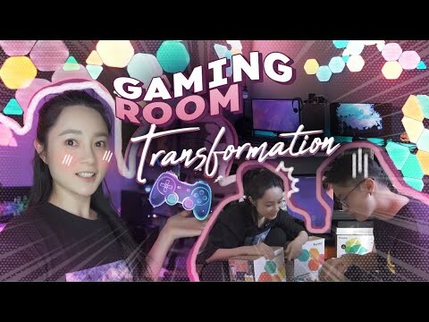 Vlog#99 CHUYỂN NHÀ MỚI SET UP GAMING ROOM - RGB gaming room transformation