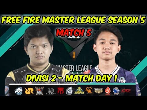 [MATCH 5] EVOS FREE FIRE MASTER LEAGUE SEASON 5 DIVISI 2 - MATCH DAY 1 | FFML