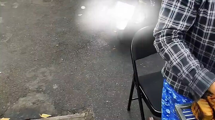 Chuối nếp nướng..