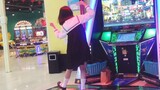 Chika Dance Challenge on dancing machine