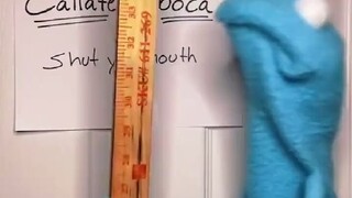 一位在线教你西班牙语的“老师”...大嘴巴很抢镜，尺子给课堂注入灵魂！