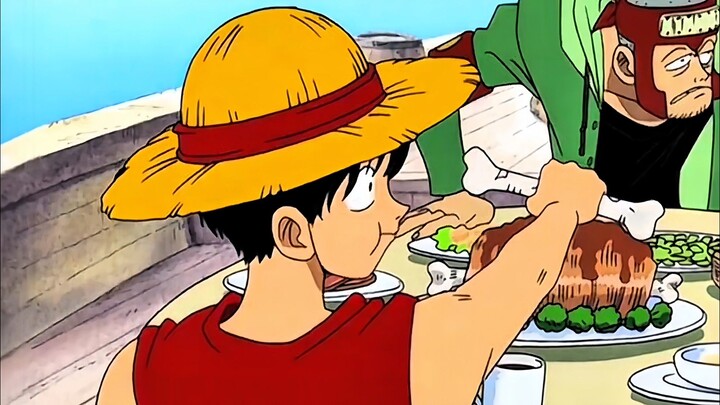 Konsepnya Jangan Pernah Ganggu Luffy Saat Makan 😂