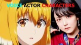 Isekai Meikyuu de Harem wo voice actor characters