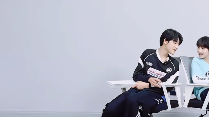 [Ximing] "Because I thought you were going to move to a new room and leave me, my tears came out imm