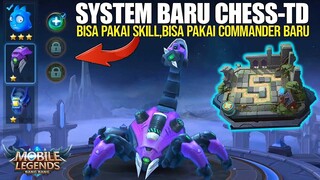 FITUR BARU CHESS TOWER DEFENSE - BISA BELI COMMANDER BARU, BISA PAKAI SKILL! MOBILE LEGENDS