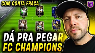 FC CHAMPIONS é FÁCIL no fc MOBILE?? fc 24 mobile