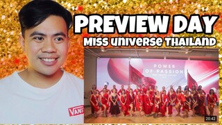 ATEBANG REACTION | MISS UNIVERSE THAILAND 2021 PREVIEW DAY #mut2021