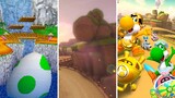 Evolution Of Yoshi Tracks in Mario Kart Games (1996 - 2022)