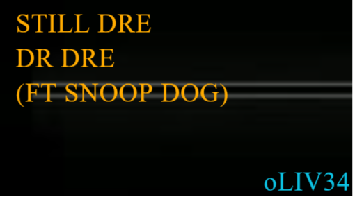 STILL DRE - DR DRE - 2001
