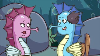Who should the little seahorse call mom?