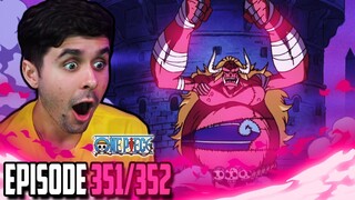 "THE CONTINENT PULLER LIVES" One Piece Ep. 351,352 Live Reaction!
