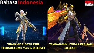 Percakapan Khusus Skin Roger Prime mobile legend bahasa Indonesia || Dialog Roger Prime