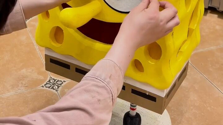 ตู้เก็บของ SpongeBob แบบทำเอง มีวิดีโอสอนแบบละเอียดสุดๆ อยู่ที่นี่แล้ว~