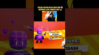 I got special edition skin of block dash 😱skin special ANTIDASH 🔥 only 0,5% chances 💀