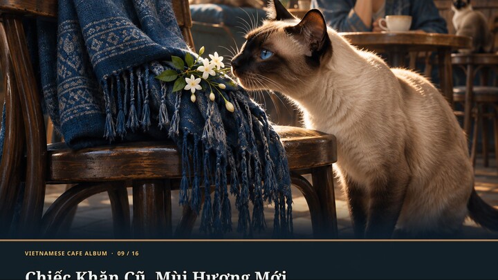 Caturday Đặc Biệt, Quán Cà Phê Mèo Xiêm - Chiếc Khăn Cũ, Mùi Hương Mới