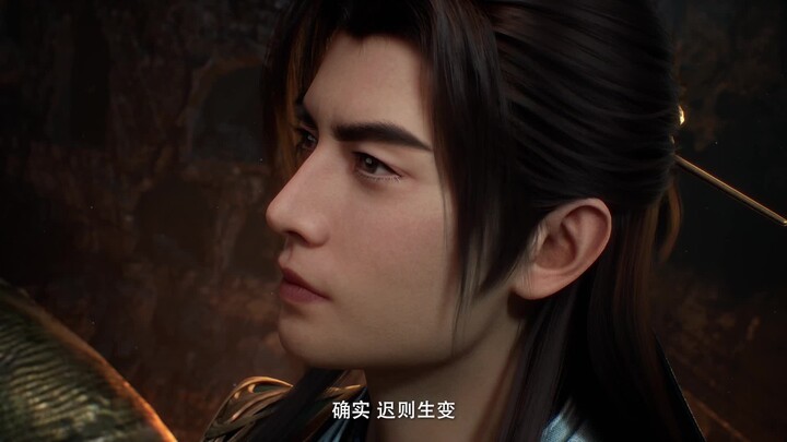 เงินจันทร์ในที่สุดก็ปรากฏตัวแล้วทักทายว่า: “ท่านเจ้าขอรับ รีบหนีเร็ว!”