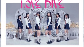 【ive】坠入了你的心巴…一起坐星船到爱河，自恋区up申请出战love dive超还原翻跳