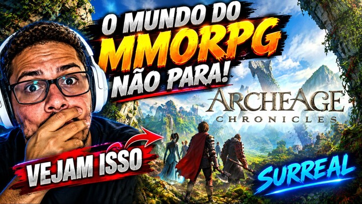 QUE MUNDO É ESSE! ESSE MMORPG É SURREAL