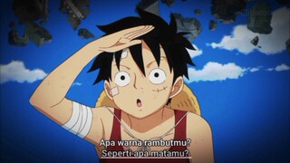 salah satu moment sad one piece, topi jerami yang baik hati